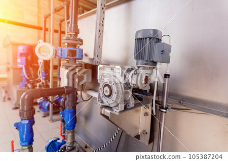 Boiler station, boiler room. Engine room, technical equipment. 105387204