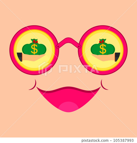 Bag full money with dollar sign, gold coins, - Stock