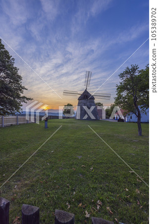 Windmill Kuzelov, Southern Moravia, Czech Republic Windmill Kuzelov, Southern Moravia, Czech Republic 105389702