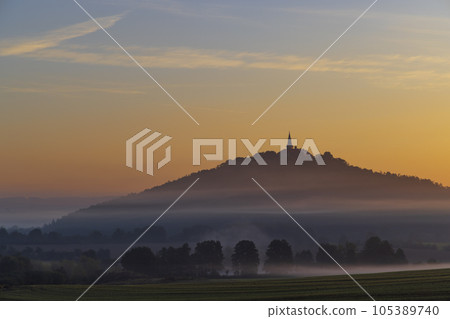Landscape with Nepomuk castle near Plzen, Western Bohemia, Czech Republic Landscape with Nepomuk castle near Plzen, Western Bohemia, Czech Republic 105389740
