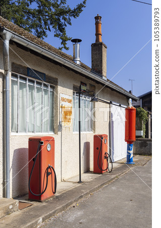 Old gas station, Marnay, Haute-Saone, France 105389793