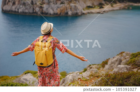 Anthony Quinn bay, trip to Rhodes island, Greece Anthony Quinn bay, trip to Rhodes island, Greece 105391027