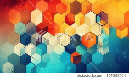 geometric design background 105392014
