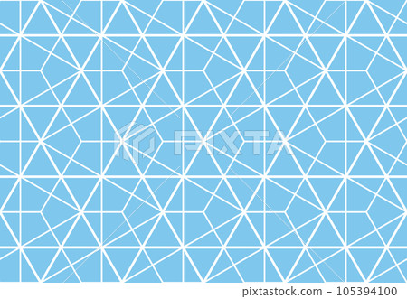 The geometric pattern with lines. Seamless vector background. White and blue texture. Graphic modern pattern. Simple lattice graphic design The geometric pattern with lines. Seamless vector background. White and blue texture. Graphic modern pattern. Simple lattice graphic design 105394100