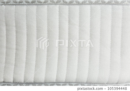 Modern comfortable orthopedic mattress as background, closeup 105394448