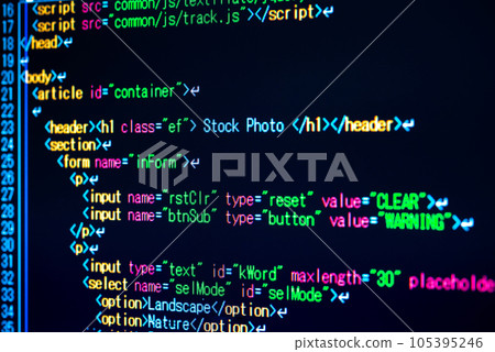 WEB系統開發、HTML編碼、圖像標記語言 105395246