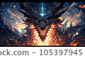 dragon background 105397945