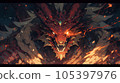 dragon background 105397976