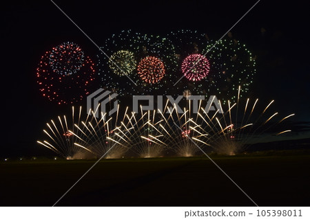 Fireworks display Summer tradition 105398011