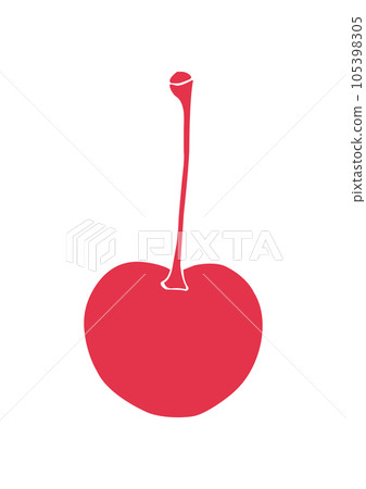 Simple cherry illustration 105398305