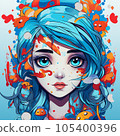 美麗的頭髮女人 3 105400396