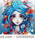 美麗的頭髮女人 0 105400400