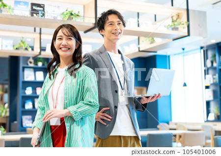 Young engineer staff in the office Photography cooperation: Credisce (Maruzen Yushodo Co., Ltd.) 105401006