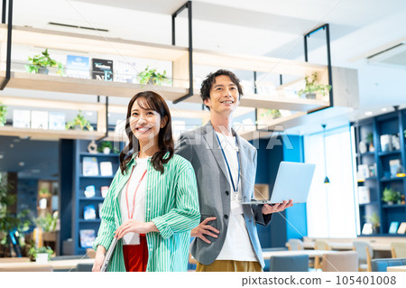 Young engineer staff in the office Photography cooperation: Credisce (Maruzen Yushodo Co., Ltd.) 105401008