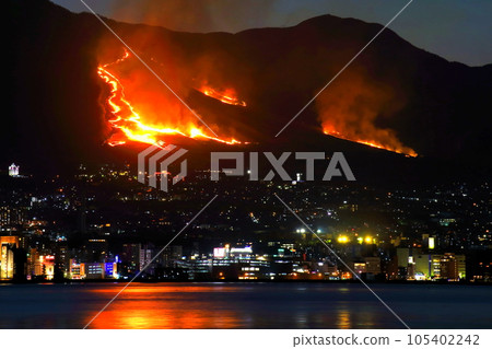 Beppu City and Ougiyama Fire Festival Beppu City and Ougiyama Fire Festival 105402242