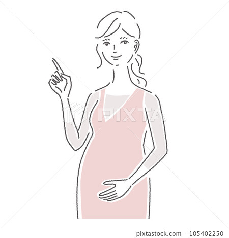 Pregnant woman 105402250