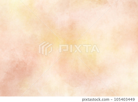 水彩紋理背景材質朦朧粗糙蒼白暗淡顏色粉紅色橙色自然 105403449