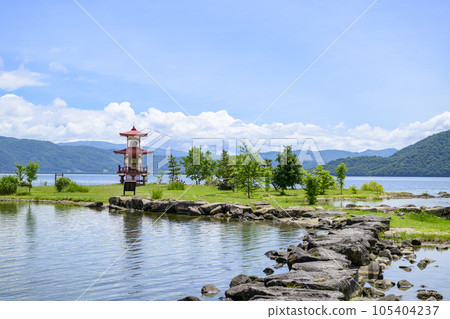 供奉著聖德太子像的洞爺湖浮禦堂 105404237