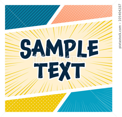 背景素材_卡通_多彩 105404287