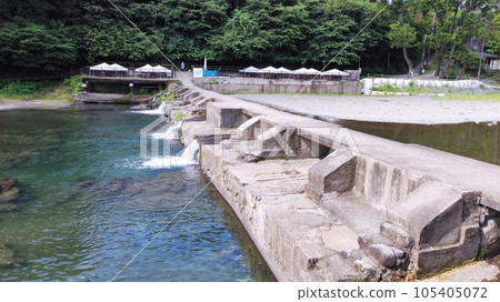 Hannogawara cut-off weir 105405072