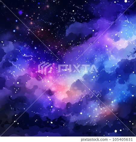 星系在太空中傳播的背景圖生成人工智能 105405631