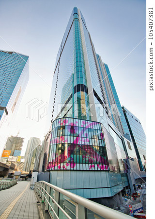 Shibuya Station area redevelopment Scenery of Shibuya Sakura stage around Shibuya Station Sakuragaoka area 105407381