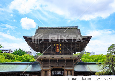 初夏的箱崎神社，福岡縣東區 105407768