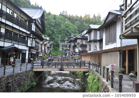 Townscape of Ginzan Onsen in 2023 ① 105409950