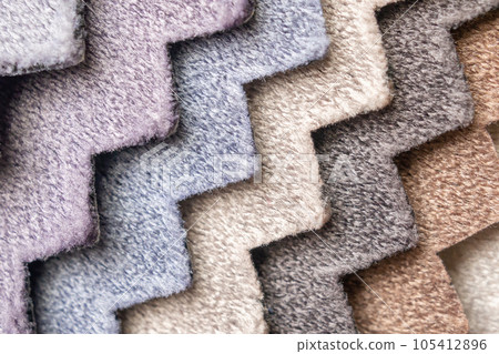 fabric color samples texture background 105412896