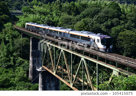 HC85 Series Limited Express Nanki Miseya Bridge HC85 Series Limited Express Nanki Miseya Bridge 105415075