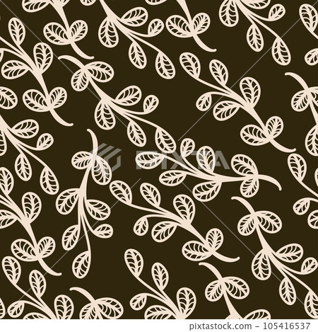 Seamless Floral Pattern. Batik Motif for Fashion, Wallpaper, Wrapping Paper, Background, Fabric, Textile, Apparel, and Card Design Seamless Floral Pattern. Batik Motif for Fashion, Wallpaper, Wrapping Paper, Background, Fabric, Textile, Apparel, and Card Design 105416537
