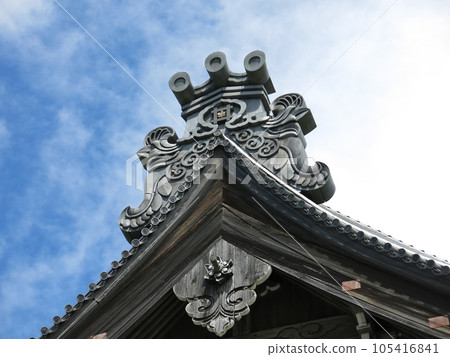 Onigawara of Soshi-do Temple in Tanjoji Temple in Kominato, Kamogawa City Onigawara of Soshi-do Temple in Tanjoji Temple in Kominato, Kamogawa City 105416841