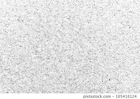 Gritty grain texture. Random speckles or specks noise paper. Retro grunge granular vector illustration 105418124