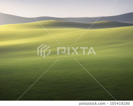 the hills landscape mist.  105419280