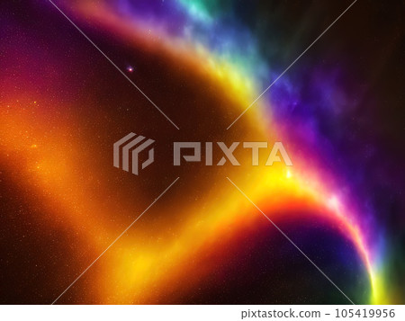 colorful isolated in black background 105419956