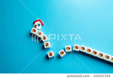 Lose hope of buying a house. Waste of savings intended for the purchase of housing. Inflationary risks. High prices, unaffordable mortgages take away a ability to buy a home. Falling purchasing power 105421384