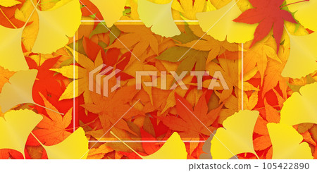 秋葉秋天圖像材料 105422890