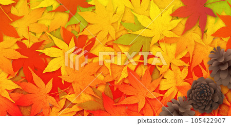 Autumn leaves autumn image material 105422907