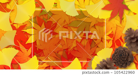 秋葉秋天圖像材料 105422960