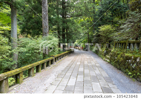 榛名神社鵝卵石鋪成的參道 榛名神社鵝卵石鋪成的參道 105423848