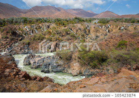 Epupa Falls on the Kuene River, Namibia Epupa Falls on the Kuene River, Namibia 105423874