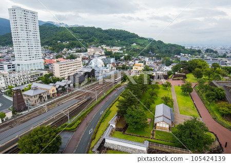 Around Kofu Station - View towards Maizuru Castle Park - (Yamanashi Prefecture - Kofu City) Around Kofu Station - View towards Maizuru Castle Park - (Yamanashi Prefecture - Kofu City) 105424139