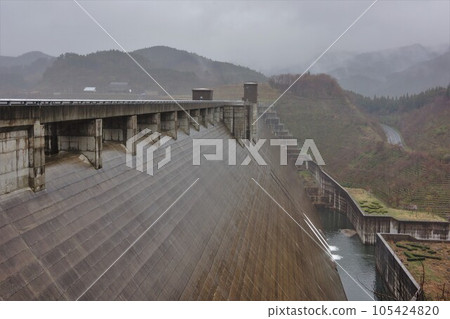 Embankment of Oyama Dam 105424820