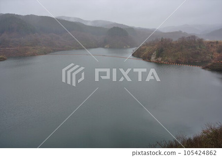 Lake Koyama of Oyama Dam Lake Koyama of Oyama Dam 105424862