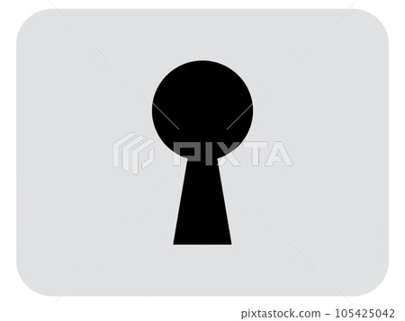 keyhole icon 105425042