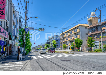 東京大田區武藏新田站街景 105425089