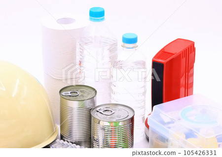 防災用品形象（防災措施） 105426331