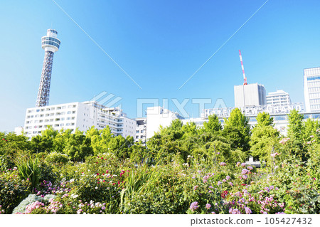 綠色公園長椅 綠色公園長椅 105427432