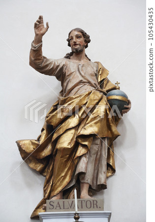 Christ the Saviour, Basilica of St. Vitus in Ellwangen, Germany 105430435