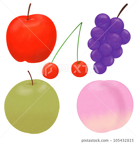 5 pieces of fruit 5 pieces of fruit 105432815